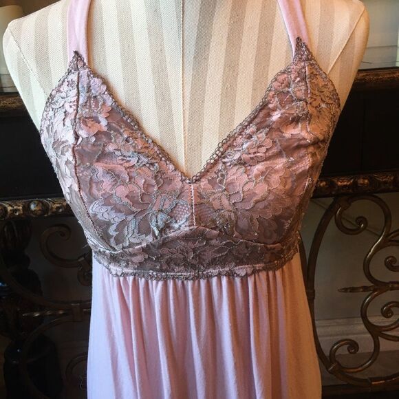 Soma Soft Cotton Pink Nightie - Picture 3 of 10